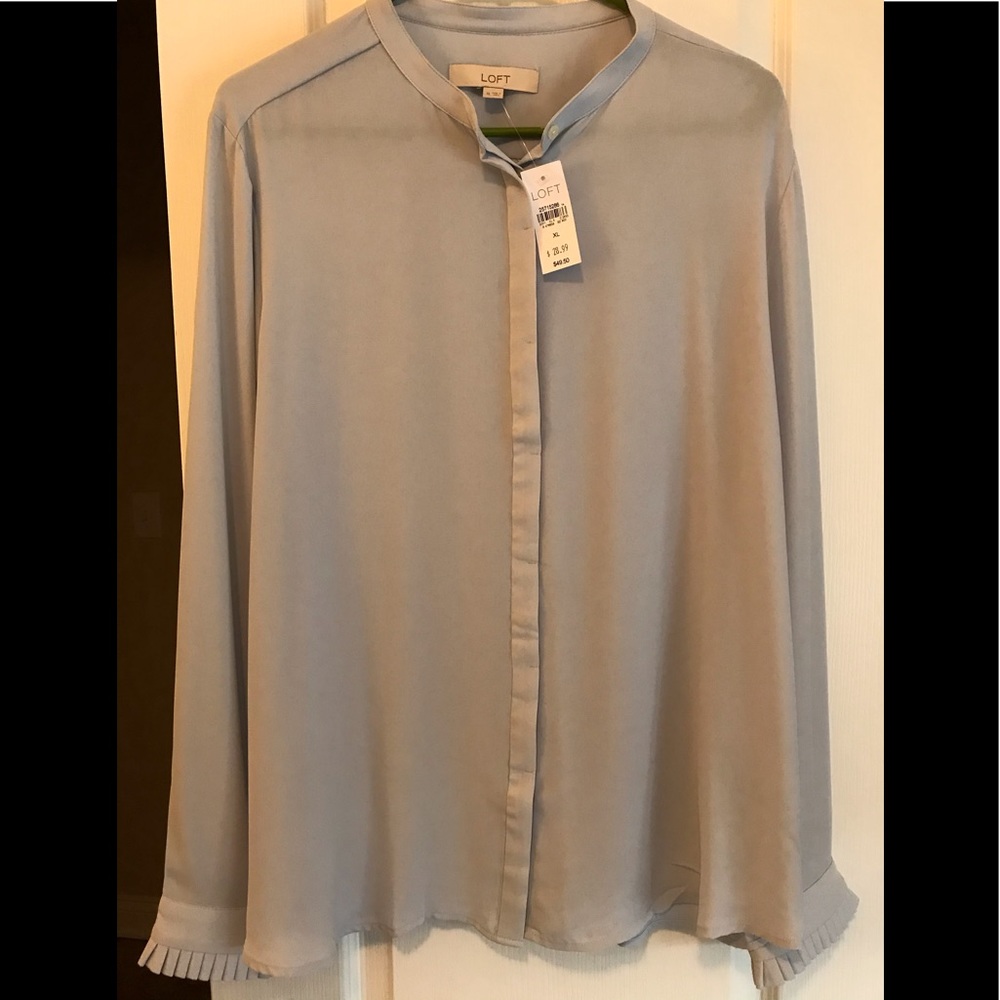 LOFT Long Sleeve Blouse NWT